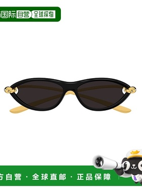 1h可退 BOTTEGA VENETA 女士太阳镜 BV1390S001 AW2025 黑色