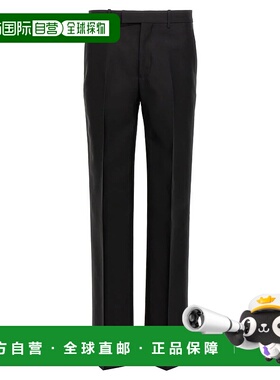 BURBERRY 男士休闲裤 8088592BLACK SS2024 黑色 Tailored trouse