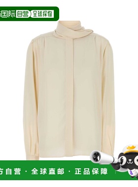 PRADA 女士衬衫 P416ISOOO167CF0304 SS2025 乳白色