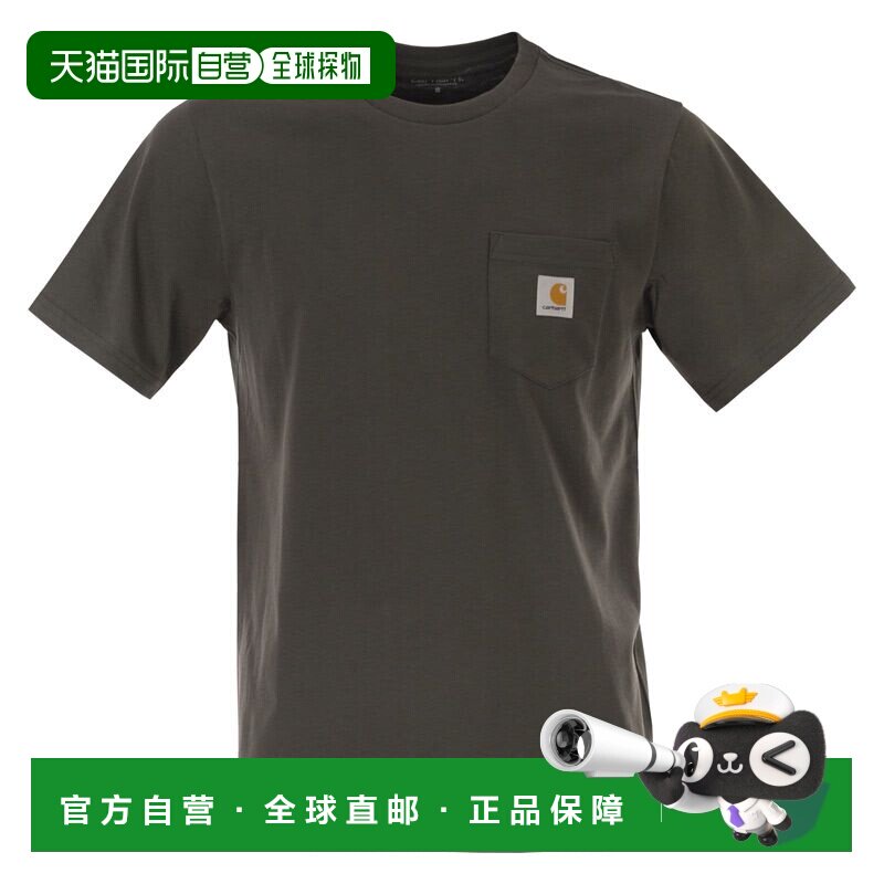 1h可退 潮奢 Carhartt 卡哈特 女士 棉质口袋T恤 I0304343IQXX