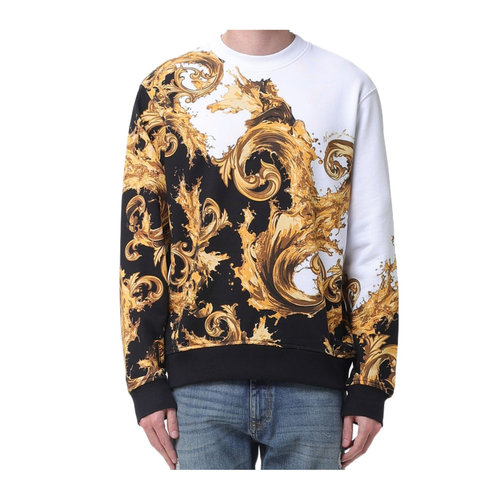 VERSACE JEANS 男士针织衫卫衣 80GAI3RBFS216GL2 SS2026长袖