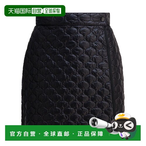 MONCLER 女士半身裙 2D00036597YG999 AW2025 黑色 Skirt包臀裙