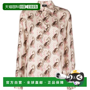 AW2023 117205204990 粉红色 Paisley shirt ETRO print 女士衬衫