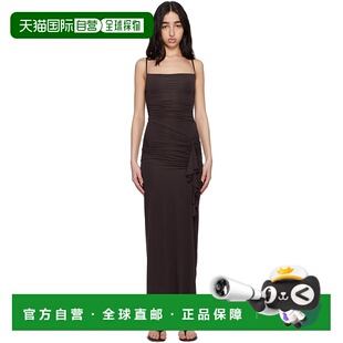 BRIDGE 女士 连衣裙 潮奢 A2512706 Ruffle BEC Nara 1h可退 棕色