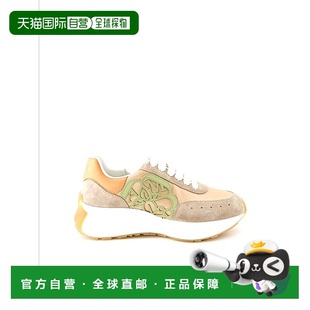 708088W4UI4BEIGE 运动鞋 ALEXANDER MCQUEEN女士厚底休闲鞋