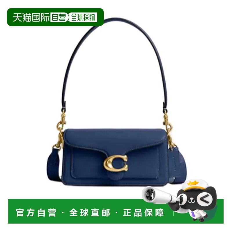 1h可退 COACH 女士斜挎包 CAM87B4RHO SS2025 蓝色蔻驰单肩包