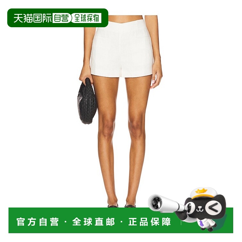 1h可退 潮奢 FAITHFULL THE BRAND 女士 Leora 短裤 FF3903WHT