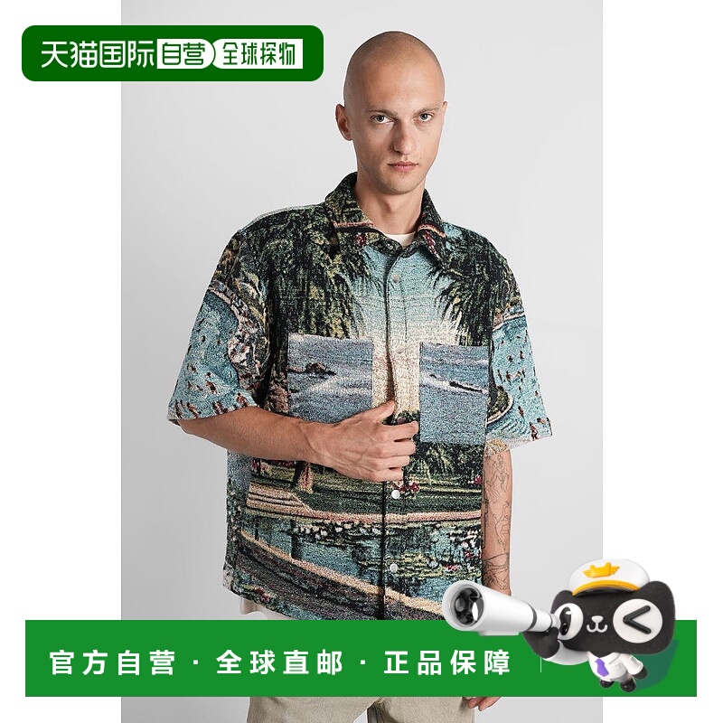 1h可退 AMIRI 男士衬衫 423492AMTAOS1005 AW2025 花色 Amiri Shi