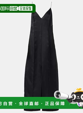 1h可退 潮奢 KHAITE 女士 Tully 真丝薄纱吊带连衣裙长裙