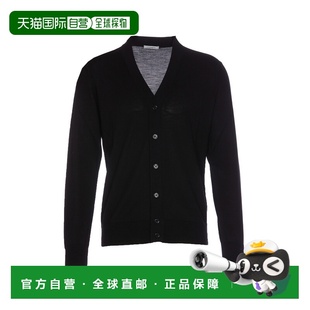 针织衫 A005F0019000 PAOLO Black 男士 黑色 Cardigan PECORA