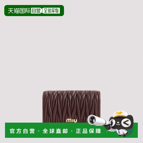 MIU MIU 女士钱包 5MV021AFPPF0007 SS2026 红色 WALLET