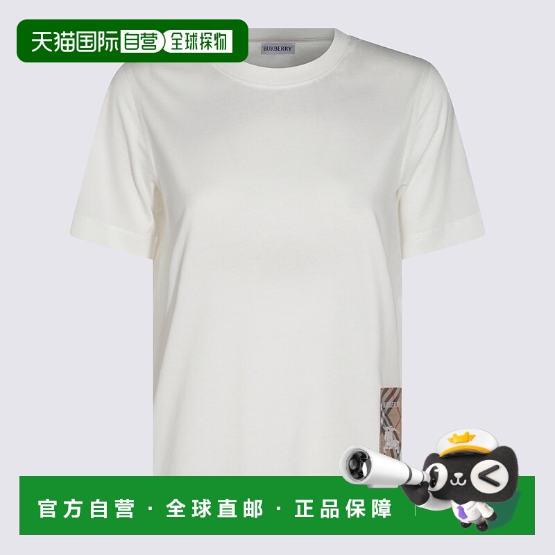 BURBERRY 女士T恤 8104886B7078 SS2025 白色 Burberry White Cot
