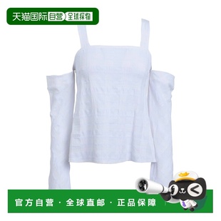 1h可退 潮奢 Topshop 女士 上衣 white白色 舒适时尚