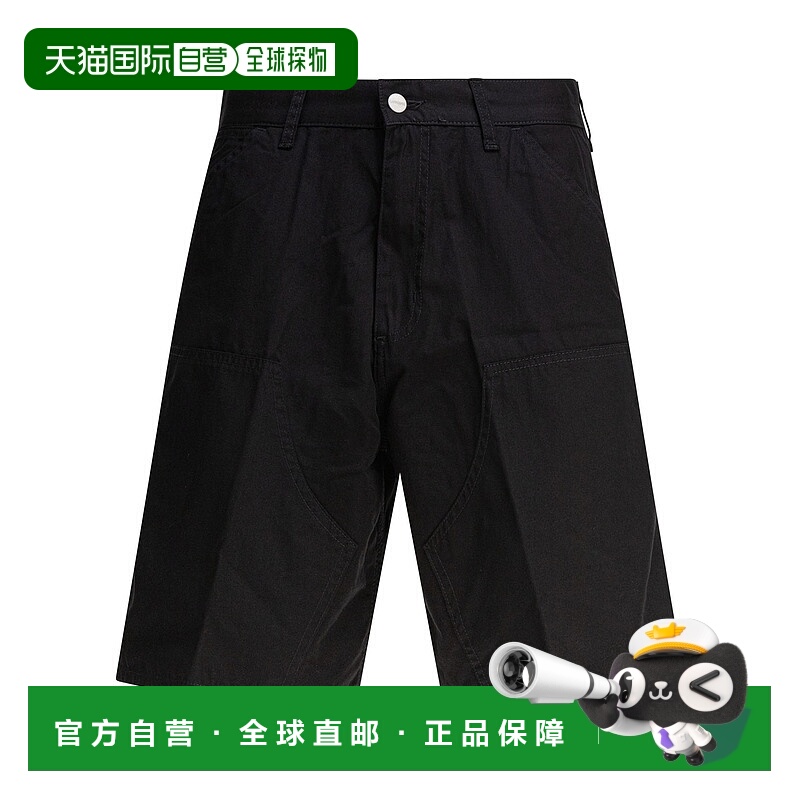 1h可退 CARHARTT WIP 男士短裤 I0347948902 SS2025 黑色