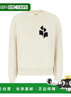 1h可退 潮奢 ISABEL MARANT 女士 灰色棉混纺毛衣 23PPU0053FAA1X