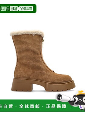 COACH 女士靴子 CCH850PP1 AW2025 浅棕色 Heeled ankle boots 