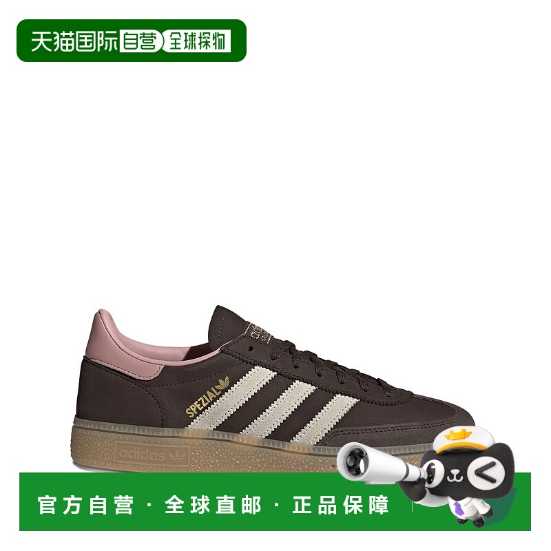 1h可退 ADIDAS 女士运动鞋 JR0852HANDBALLSPEZIALBROWN AW2025