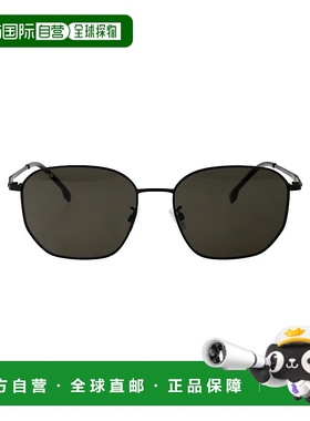 1h可退 潮奢 HUGO 雨果 男士 MTT BETA-TITANIUM 黑色太阳眼镜 BO