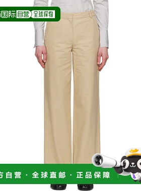 1h可退 潮奢 A.P.C. 女士 米色 Margaret 长裤 COHFUF08476直筒裤