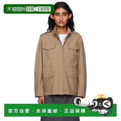 1h可退 潮奢 MaxMara 麦斯玛拉 女士 驼色 Leila Raincoat 夹克 2