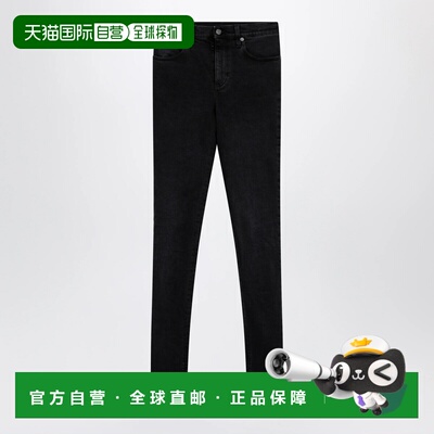 GUCCI 女士牛仔裤 865596XDDHR1000 AW2026 黑色 SKINNY紧身裤