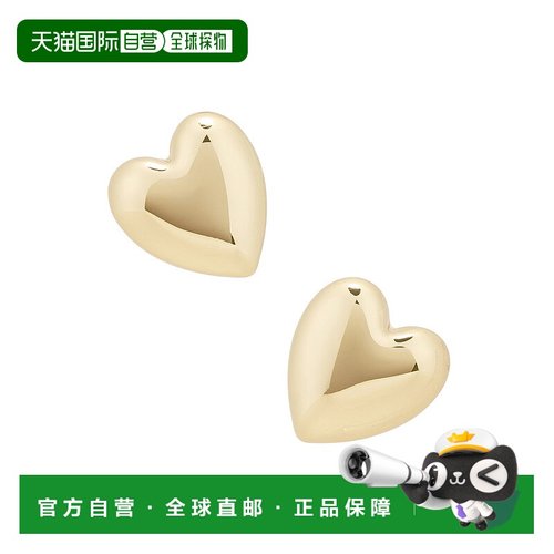 1h可退 潮奢 Jennifer Fisher 女士 Puffy 小号心形耳环 JFB04829