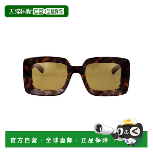 GUCCI 女士眼镜 GG1718S002 CO 绿色 几何太阳镜
