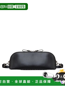 VALENTINO 男士斜挎包 3Y0B0C41ACV0NO AW2023 黑色手提包单肩包