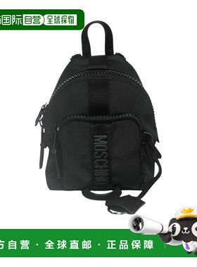 1h可退 MOSCHINO 女士双肩包 MC4610PP1NO2100A SS2025 黑色