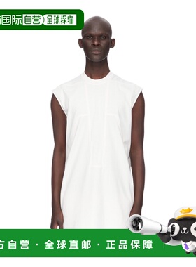 RICK OWENS 男士T恤 RU01D3178BA11 SS2024 白色