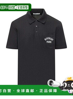 GIVENCHY 男士POLO衫 BML00T3YSD499 SS2026 蓝色