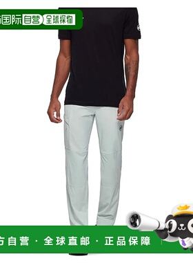 MAMMUT Runbold IV 裤子 男士运动猛犸象舒适速干高弹徒步裤透气