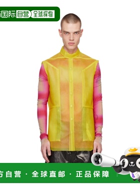 RICK OWENS 男士夹克 RR01C4710LCT12 SS2023 黄色