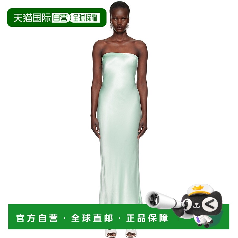 1h可退 潮奢 BEC+BRIDGE 女士 绿色 Moon Dance Strapless 连衣裙