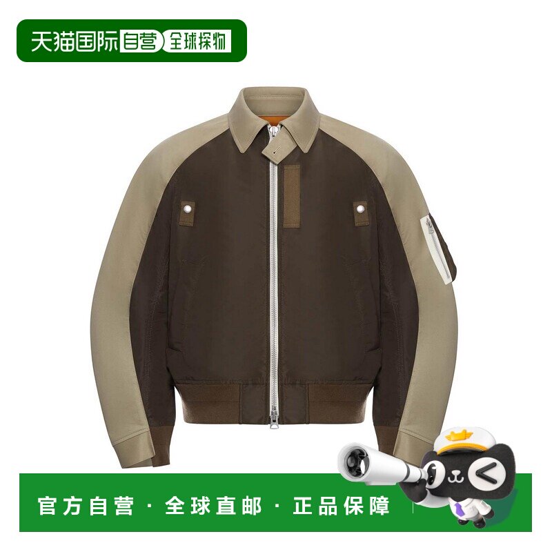 SACAI 男士外套 2603911M667 SS2026 花色 拼接棉服