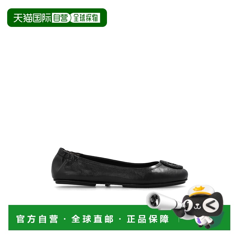 1h可退 TORY BURCH 女士芭蕾乐福鞋 1556370006 SS2025 黑色 Blac