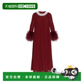 SELF PORTRAIT 女士连衣裙 1h可退 SC25032MBU0BURGUNDY AW2025