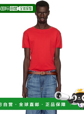 1h可退 潮奢 Second Layer 男士 红色 Swayzee T 恤 PDFW24TT0901
