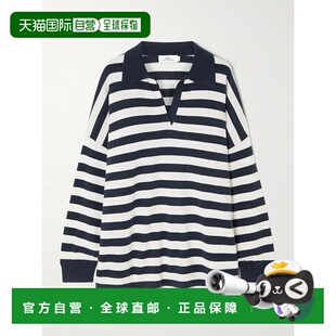 女士 Arch4 Victoria 宽松款 KNJP2 1h可退 条纹羊绒Polo毛衣 潮奢