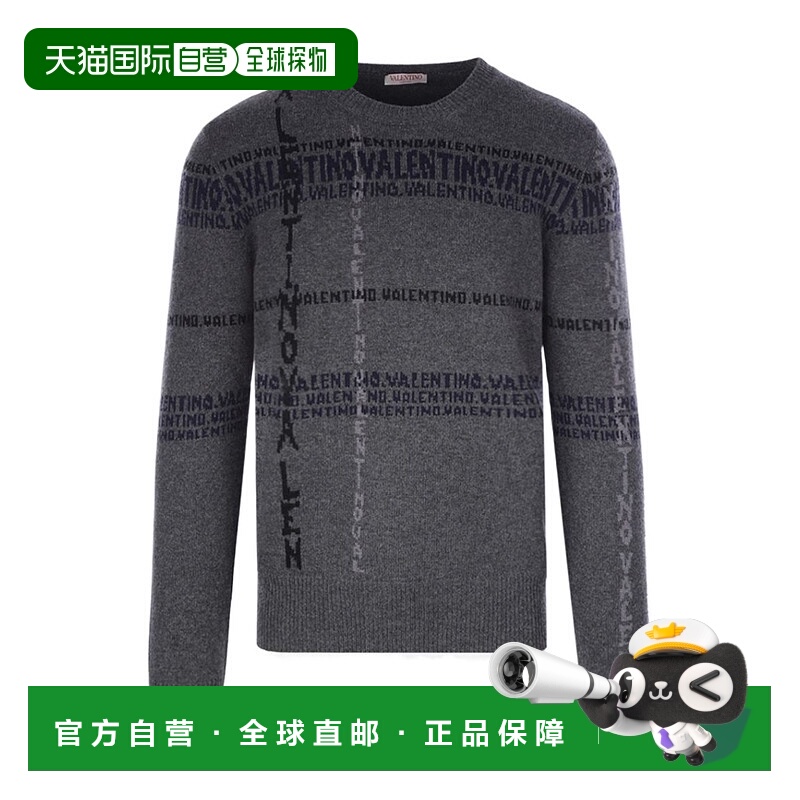 VALENTINO 男士针织毛衣 1V3KC21F8PK6T8 AW2022 黑色