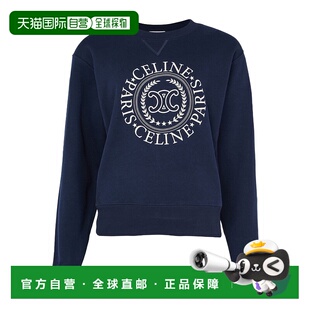 AW2025 RY0G6345F07OW 蓝色 女士卫衣 CELINE