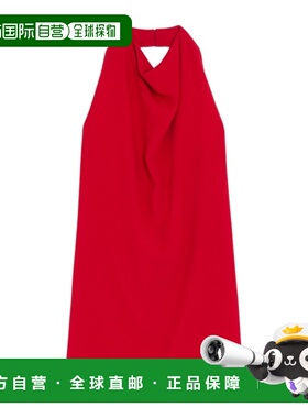 VALENTINO 女士连衣裙 BVAJX41MMR9M SS2026 红色 无袖连衣裙