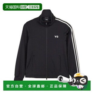IW7460 女士针织毛衣 AW2024 黑色 运动卫衣 Stripes