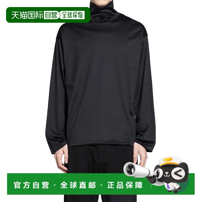 1h可退 THE ROW 男士T恤 1159K704BLK AW2025 黑色 The Row T-Shi
