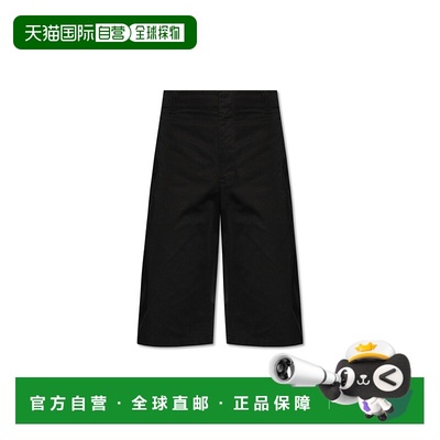LEMAIRE 男士短裤 PA1115LF1255BK999 SS2025 黑色