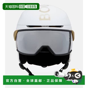 1h可退 潮奢 bogner 博格纳 女士 Logo leather-trimmed 滑雪头盔