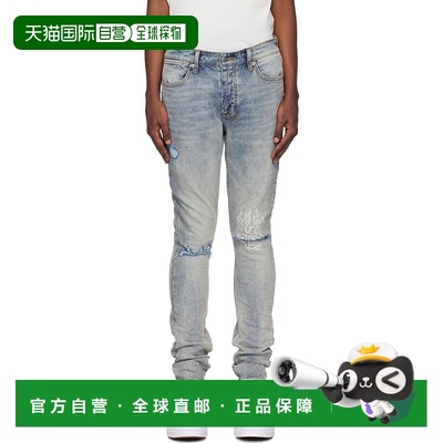 1h可退 潮奢 Ksubi 男士 蓝色 Van Winkle Stairway 牛仔裤 MFA24