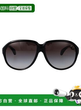 MONCLER 女士太阳镜 0ME800150013C SS2025 黑色 HALCYONNE
