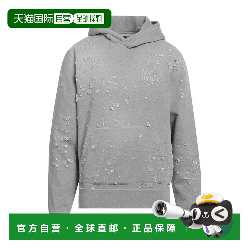 AMIRI 男士 连帽卫衣 grey灰色 舒适时尚