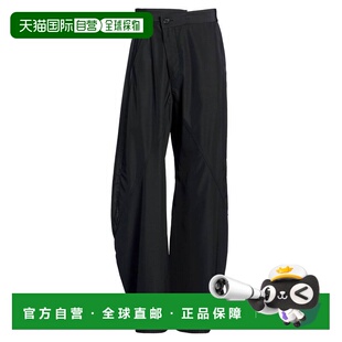 1h可退 潮奢 J.W. Anderson 男士 休闲长裤 black黑色 舒适时尚
